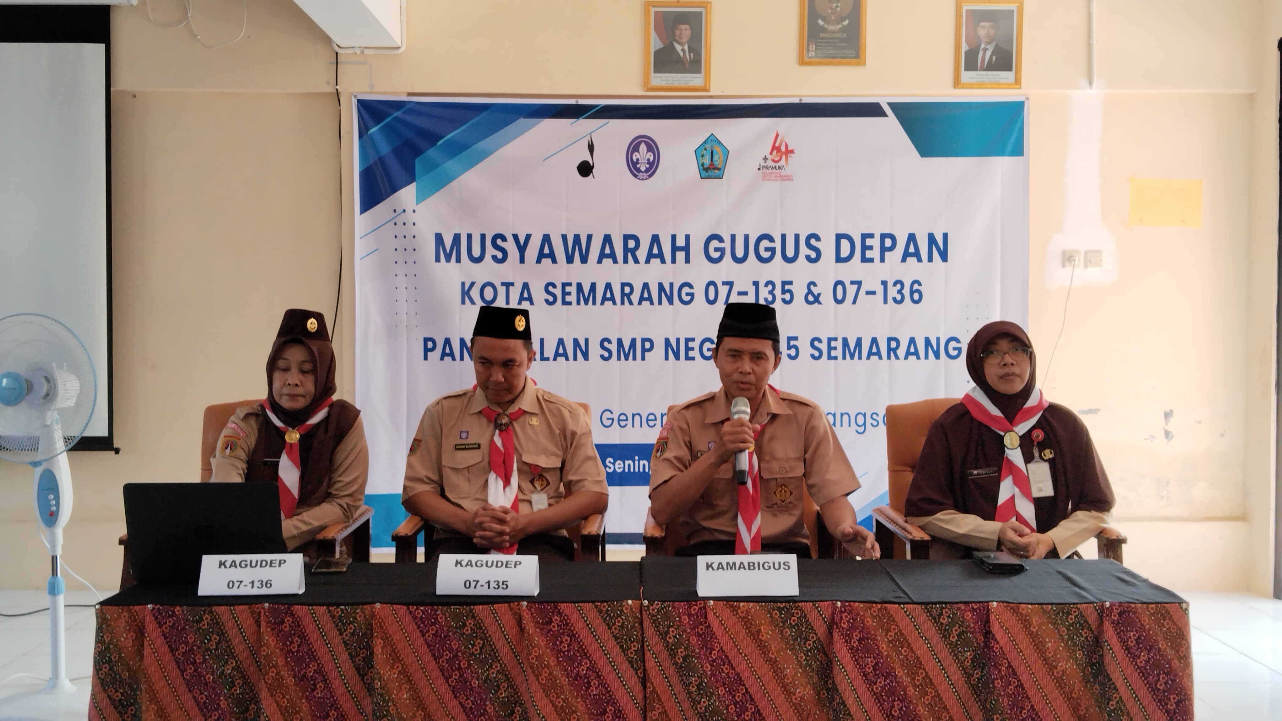 Musyawarah Gugus Depan SMPN 45 Semarang